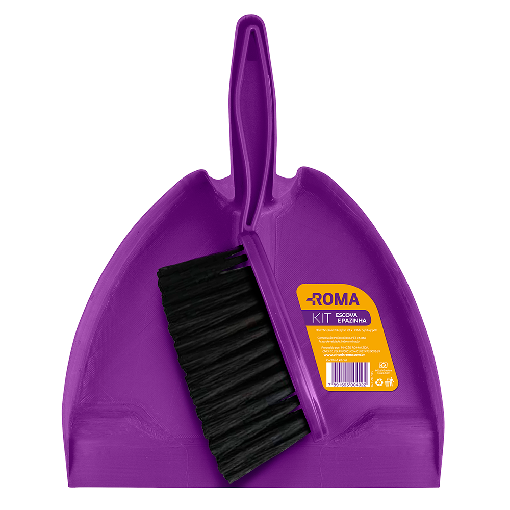 KIT ESCOVA E PAZINHA PARA LIMPEZA – ROMA