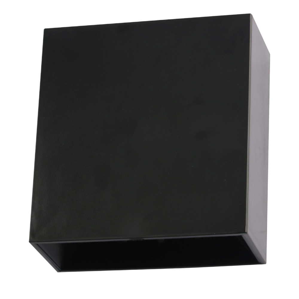ARANDELA DE PAREDE FACHO DE LUZ AJUSTAVEL 4W 3000K IP65 PRETA