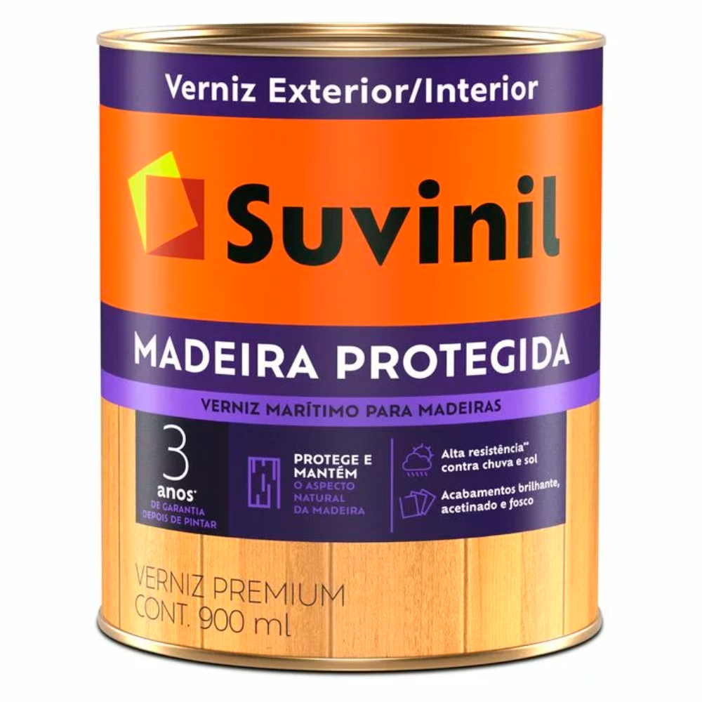 VERNIZ PREMIUM MADEIRA PROTEGIDA BRILHANTE NATURAL 3,6L – SUVINIL
