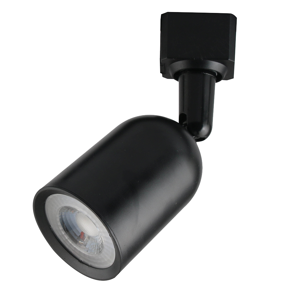 SPOT DIRECIONAVEL FIXO DE TETO 7W 3000K 490LM BIV. PRETO