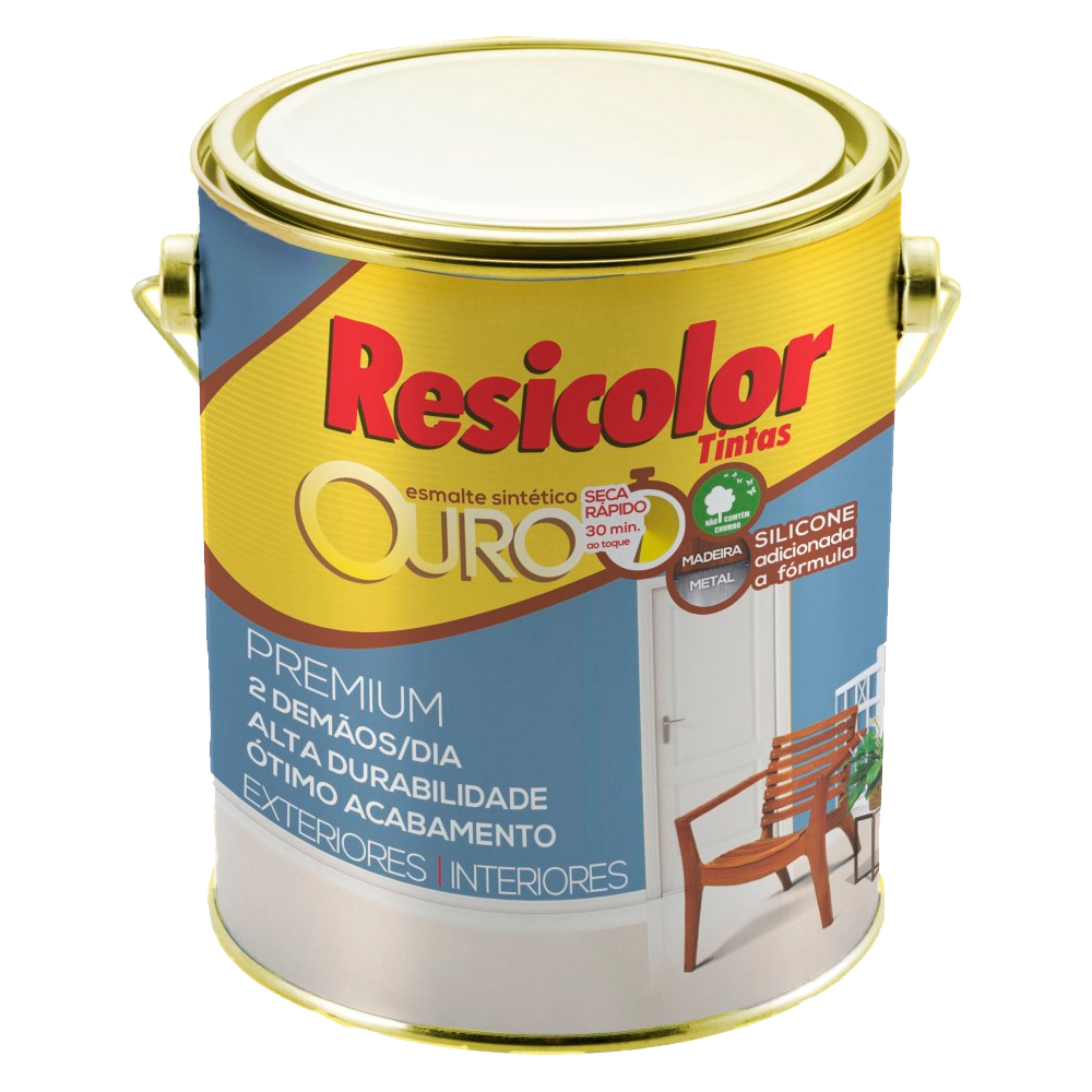 FUNDO NIVELADOR SINTETICO OURO BRANCO 3,6L – RESICOLOR
