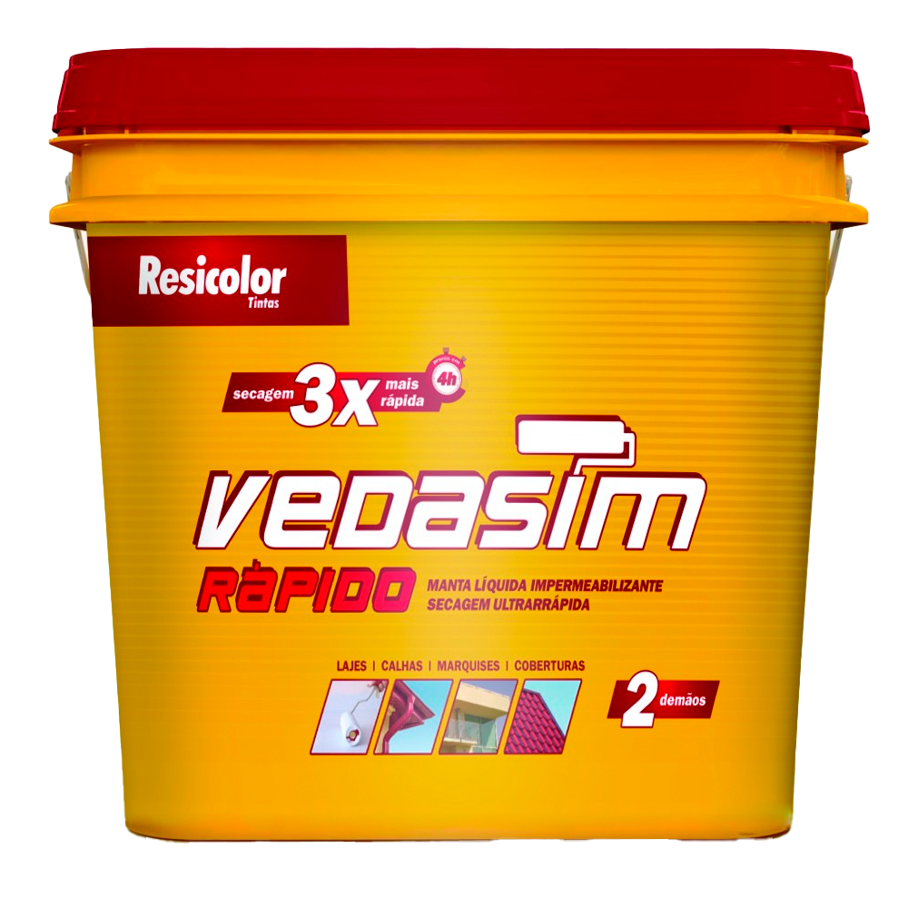 VEDASIM RAPIDO CONCRETO – MANTA LIQUIDA 15KG – RESICOLOR