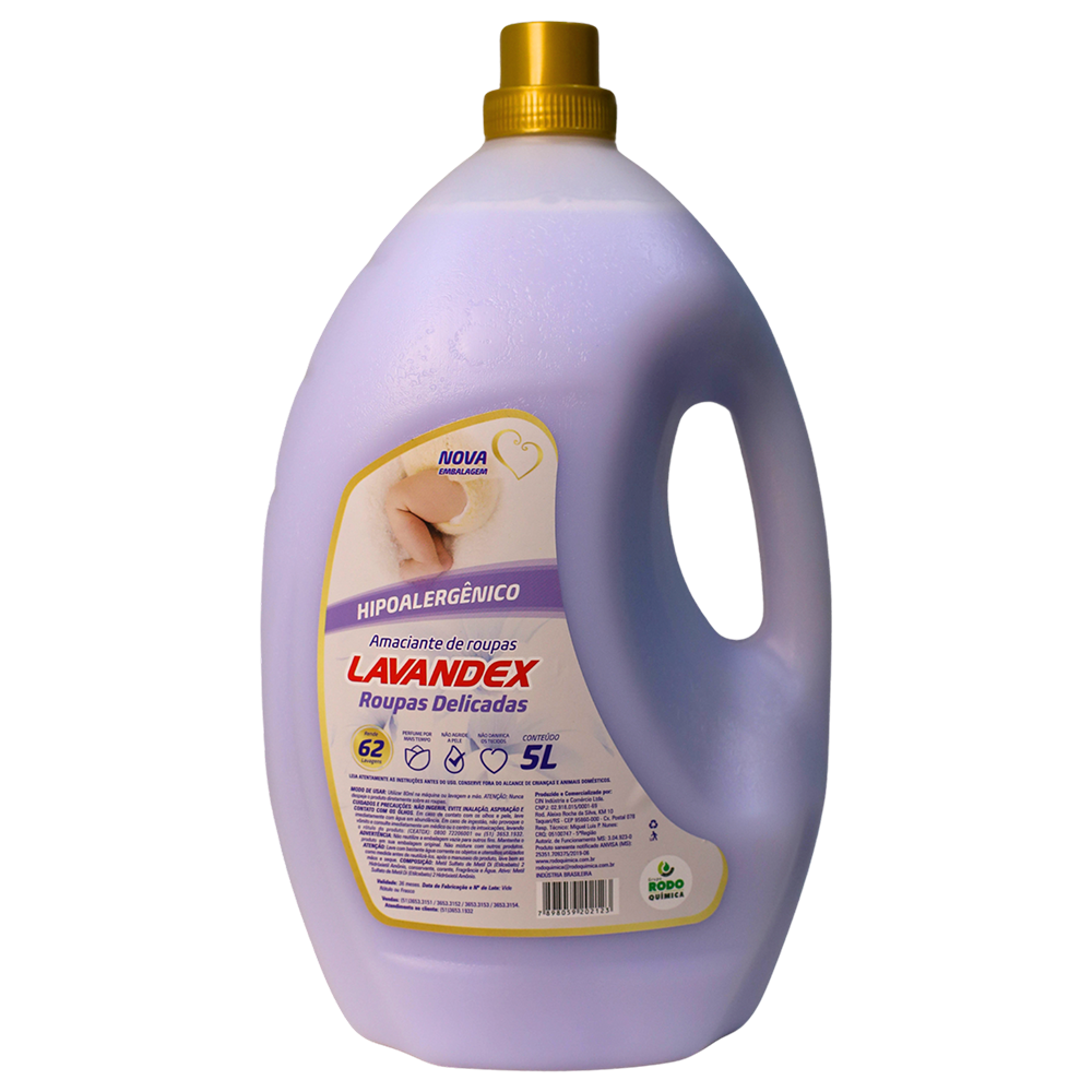 AMACIANTE LAVANDEX ROUPAS DELICADAS 5L – LAVANDEX