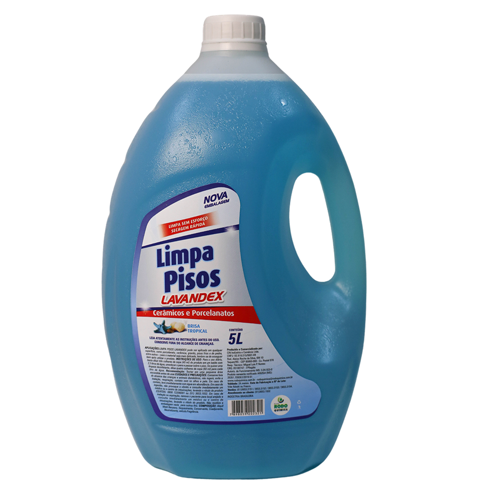 LIMPA PISOS E PORCELANATOS LAVANDEX 5L – LAVANDEX