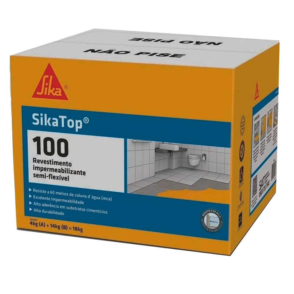 SIKA TOP 100 18kg CINZA