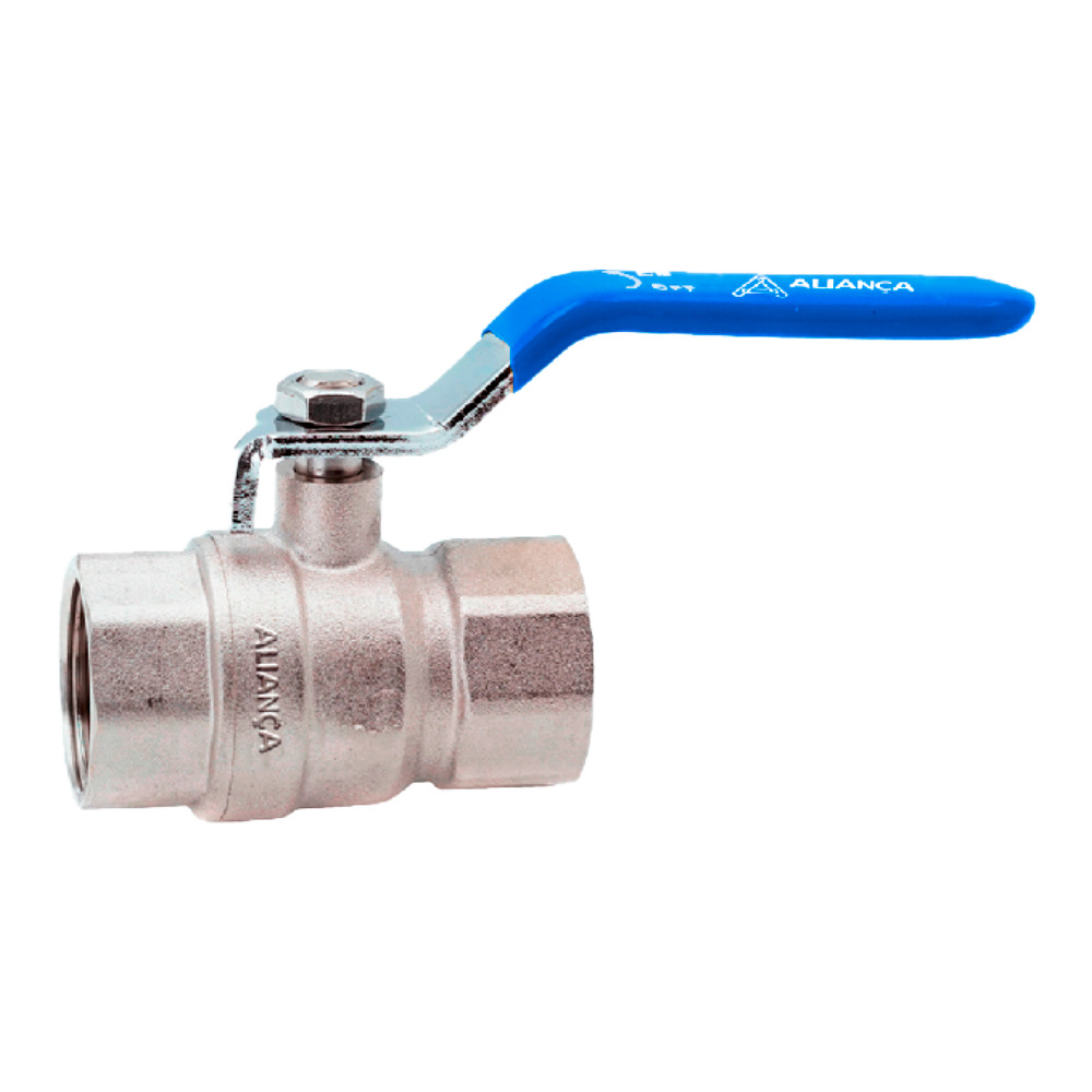 VALVULA DE ESFERA AGUA FF AZ PP 1 BSP – ALIANÇA