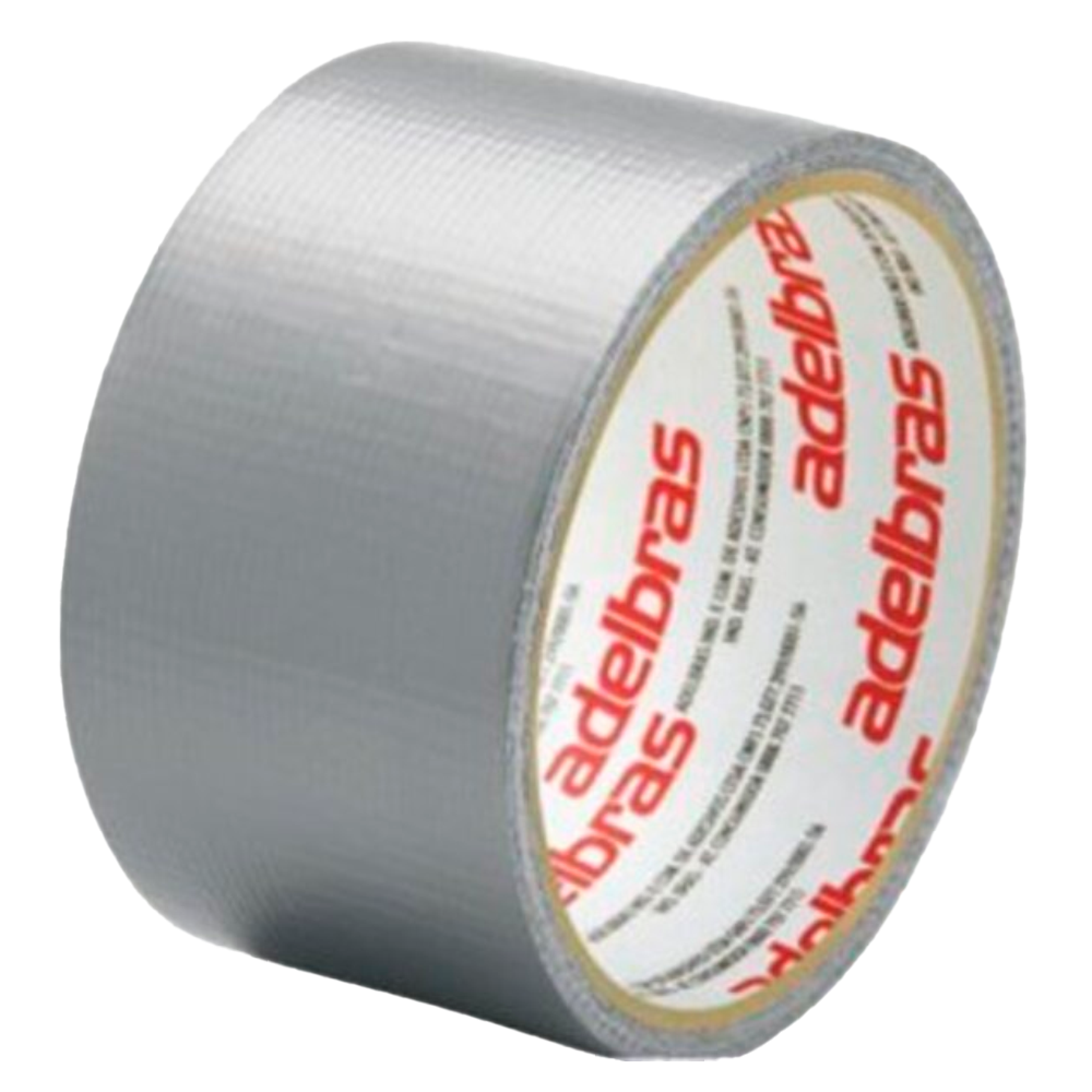 FITA MULTI USO TIPO SILVER TAPE PRATA 48mm X 10m – ADELBRAS