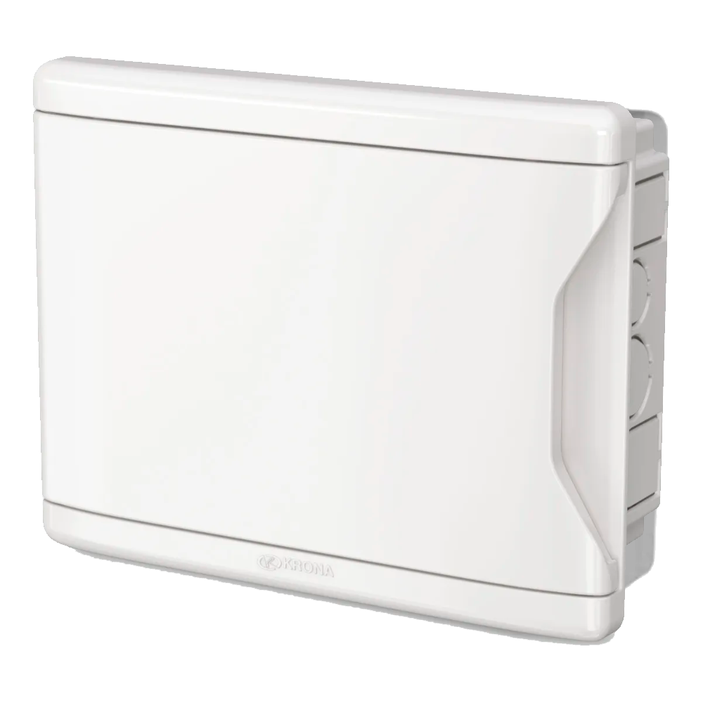 QUADRO DISTRIBUIÇÃO 8D/6N DE EMBUTIR SEM BARRAMENTO – KRONA