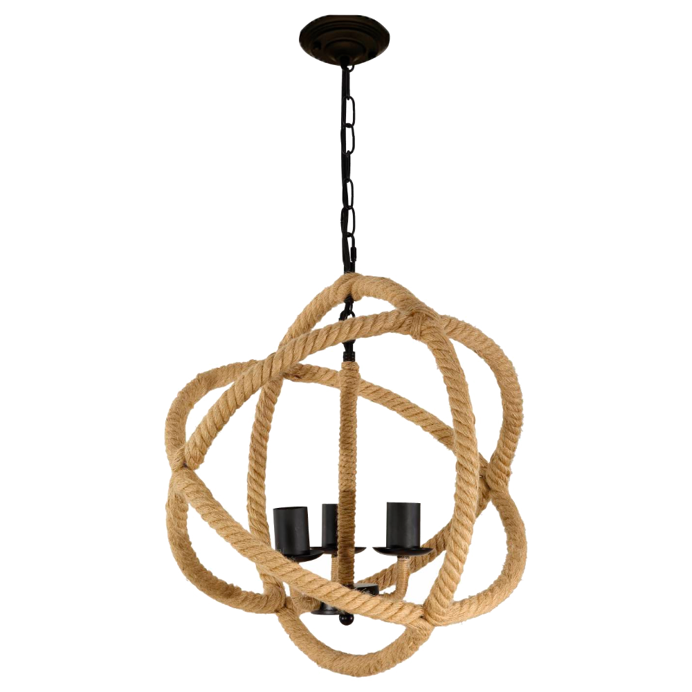 PENDENTE ROPE BALL 400 3XE27 UNICO